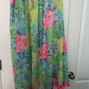 Lilly Pulitzer Wrap with Tassels